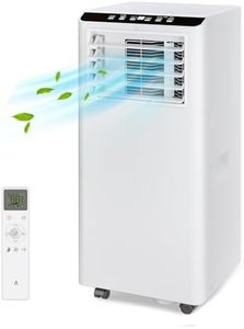 Portable Air Conditioner, 8000 BTU 3-In-1 AC Units for Bedroom Up to 350 Sq.ft with Remote Control/Window Kits Room Air Conditioner