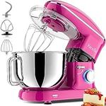 Facelle Stand Mixer, 660W 6 Speed E