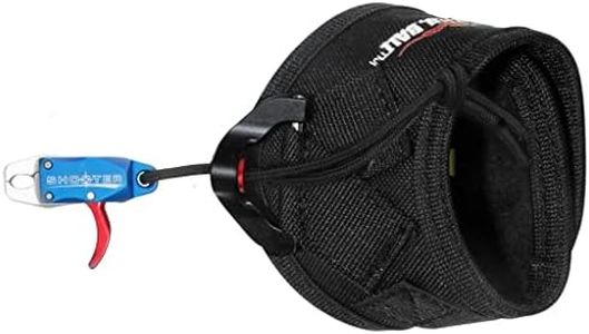 Tru Ball Archery Youth Shooter Release Hook and Loop, Blue, Small