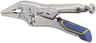 IRWIN VISE-GRIP Locking Pliers, Fast Release, Long Nose with Wire Cutter, 9-Inch (IRHT82582)