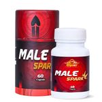 Cipzer Male Spark Ayurvedic Capsule with goodness of ashwagandha, Shjilajit for improve stamina, strength and energy for men 60 Capsules (Pack of 1)