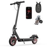 iScooter i10Plus/i10Max Electric Scooter Adults, 10" Fast Electric Scooter with 50/80KM Range, 25/28MPH Top Speed, Support APP One-click Lock, 3 Braking Modes & Turn Signals, Dual Suspension Systems