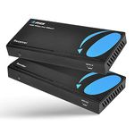 4K UltraHD Extender over HDBaseT by OREI , Balun Full 18Gbps Over CAT 5/6/7 Ethernet Cable - IR Signal - 230 Ft @ 1080P - 130 Ft @ 4K 60hz