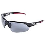 Sellstrom S72301 XP450 Safety Glasses - Smoke, Anti-Fog, Black/RED