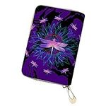 Boatee Purple Dragonfly Credit Card