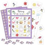 24 Players Spring Party Bingo Game 