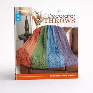 Decorator Throws | Knitting | Leisure Arts (7112) (Best of Mary Maxim)
