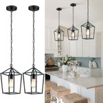 Sheetea 2-Pack Farmhouse Pendant Li