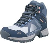 Hi-Tec V-LITE Psych WP Womens Hiking Boot, DK Turquoise/Blue/Pink, 6 UK