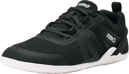 Xero Shoes Women’s Prio Orignal Barefoot Cross Trainer | Lightweight, Zero Drop Sole | Running Shoes for Women, Black/White, 9