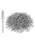 QWORK Stainless Steel Blind Rivets, 500 Pcs 3/16" x 1/2" Pop Rivets
