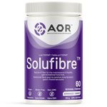 AOR - SoluFibre Powder, 300g - Partially Hydrolyzed Guar Gum Sunfiber for Digestive Comfort and Regularity - Gentle Prebiotic Fiber Supplement for Men & Women - Soluble Fiber, Easy-to-Mix Fiber Powder