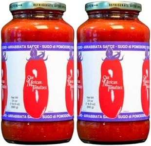 SMT San Merican Tomato Sugo Di Pomodoro Arrabbiata Sauce, 24 oz Jars, 2-Pack