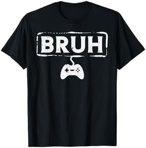 Gamer Bruh Video Game Funny Gaming Teen Men Boys Kids Youth T-Shirt