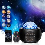 Planet Projector,Galaxy Projector, Popular Science Projector lamp, Starry Night Projector, Built-in Bluetooth Speaker, 32 Color and Light Modes for Children Adults,Space Gift