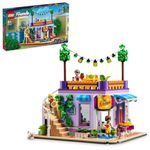 LEGO Friends Heartlake City Collective Kitchen Role Play with Home Accessories - Includes 3 Mini Dolls Plus Churro the Cat Figure - Combine with Collective Center (41748) 41747