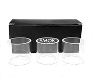 SMOK Replacement Pyrex for SMOK Vape Pen 22, SMOK Vape Pen V2, TFV12 Baby Prince (Pack of 3) No Nicotine