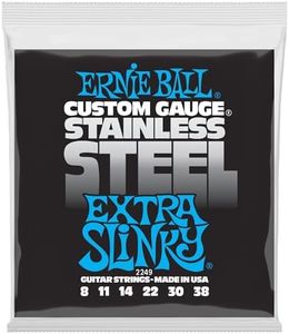 Ernie Ball Slinky Stainless Steel Wound Electric Guitar Strings