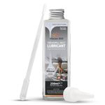 Viscos-350 Premium Treadmill Lubricant Pure Silicone Oil 30cm Long Applicator Inc - Made in UK - 250ml