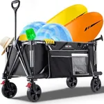Overmont Collapsible Foldable Wagon