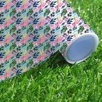 CVANU Floral & Botanical Design Window Film Privacy Heat Control Self Adhesive Decorative Film Vinyl Sheet for Home/Bathroom/Office/Kitchen Window Multicolor Size (12"x150"inch)_C33