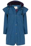 LightHouse Outrider Womens 3/4 Length Waterproof Raincoat (Deep Sea, 8)