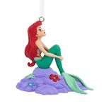 Hallmark Disney The Little Mermaid Ariel on Rock Christmas Ornament (0003HCM0810)