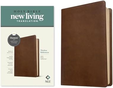 NLT Thinline Reference Bible, Filament Enabled Edition (Red Letter, Leatherlike, Rustic Brown): Filament Enabled Edition (Red Letter, Leatherlike, Rustic Brown) (Imitation Leather)