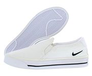 Nike Womens WMNS Court Legacy SLP White/Black Tennis Shoe - 2.5 UK (4.5 Us) (Cw6540-100)