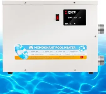 Mxmoonant Pool Heater 18KW 220V, Electric Swimming Pool Heaters Hot Tub Water Thermostat with Touchscreeen for above Ground Inground Pool, Spa, Bathtub