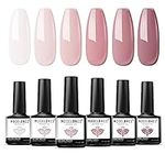 Modelones Gel Nail Polish Set- 6 Co