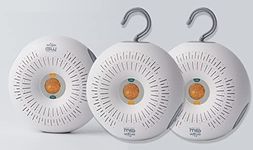 Origin Moisture Absorber + Mini Dehumidifier With Natural Silica Gel; Reusable & Rechargeable For Years. Removes Excess Moisture, Musty Smell. For Wardrobe, Study, Food Storage Cabinet, Car(Pack of 3)