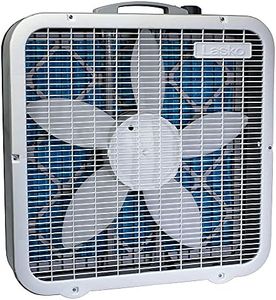 Lasko FF305 Air Flex 2-in-1 20-inch Box Fan and Air Purifier in One with MERV10 Air Purifying Filter for Cleaner Air and a Cooling Breeze