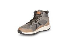 KHOMBU Men's Hiking Boots (Wasabi 2) Water Resistant Shoes Laces, Taupe, 13