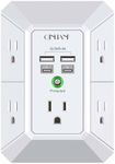 USB Wall Charger, Surge Protector, 