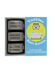 Toaster Bath Bomb | Funny Novelty Gift Bath Set of 3X Huge 125g Bathbombs for Men and Women