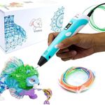 Storio 3D Pen with Adapter| 3D Pen for Kids| 3D Pen with 3 * 1.75MM PLA Filaments 10m Each| 3D Printing Pen | 3D Pen Set with PLA Filament Included - Ready to Create