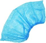 PrimeMatik - Disposable shoe covers protection. Overshoes kit of 100 nonwoven covers