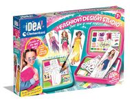 Clementoni 18776 Kits Idea Fashion Designer Studio: Light Board & Tracing for Kids (7+ Years), Multi-Color