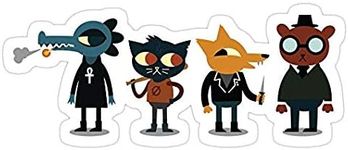 Night in The Woods - Best Buds, nitw Decal Sticker - Sticker Graphic - Auto, Wall, Laptop, Cell, Truck Sticker for Windows, Cars, Trucks