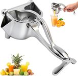 KESI ORNAMENTS Manual Juicer, Hand Press Lemon Squeezer & Citrus Press - Upgrade Aluminum Fresh Fruit Juice Extractor, Ergonomic Grip Heavy Duty Manual Juicer,Effortless & Easy to Clean Kitchen Tool