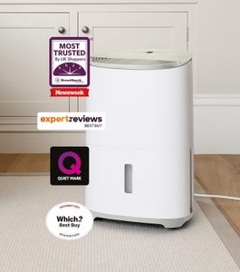MeacoDry Arete One 10L Dehumidifier – Compact Home Moisture Removal