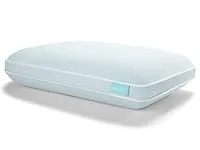 TEMPUR-ProForm + Cooling ProHi Pillow, Memory Foam, King, 5-Year Limited Warranty,Blue