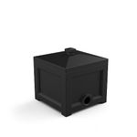 Mayne Fairfield Garden Hose Bin, Black