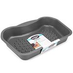 Lay-Z-Spa Foot Bath Tray Accessory for Hot Tubs and Spa Pools, Non Slip, Heavy Duty Design,BWA0011, Grey, 21.34 x 14.17 x 3.54 inches