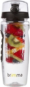 Brimma Fruit Infuser Water Bottle - 32 oz Large, Leakproof Plastic Fruit Infusion Water Bottle for Gym, Camping, and Travel