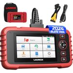 Launch CRP129X V2.0 OBD2 Scan Tool Android Based Upgraded from CRP129 OBD2 Scanner, 4 System Diagnoses with Oil Reset, EPB/SAS/TPMS and Throttle Service, AutoVIN for Small Shops and DIYers