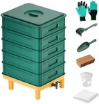 5-Layer Worm Compost Bin, 85L Worm 