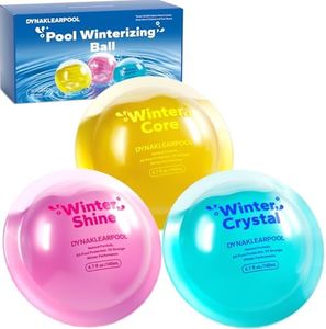 3-in-1 Pool Winterizing Kit, Pool Closing Kit Winterizer for Above Ground & Inground Pools – Treats Up to 30,000 Gallons