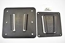 PAW International RV TV Bracket Black 2 Piece Set, 1 Polymer TV Bracket, 1 Black Polymer Wall Mount